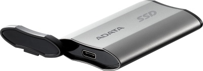Накопитель SSD A-Data USB-C 1TB SD810-1000G-CSG SD810 серый
