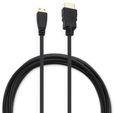 Кабель аудио-видео Buro mini-HDMI (m)/HDMI (m) 5м. черный (BHP-MINHDMI-5)