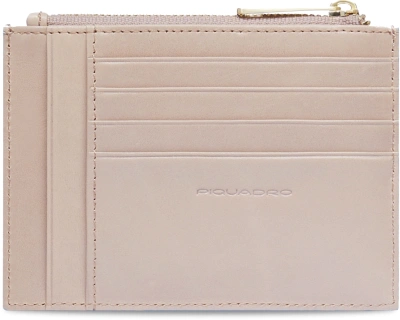 Чехол для кредитных карт Piquadro Blue Square PP6659B2R/RO2 пудровый натур.кожа
