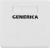 Розетка ITK CS2-1C5EU-22-G настенная 62x59.6x26.5мм RJ45 пластик белый