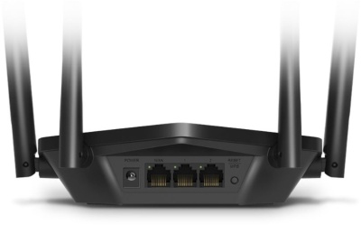 Роутер беспроводной Mercusys MR60X AX1500 10/100/1000BASE-TX черный