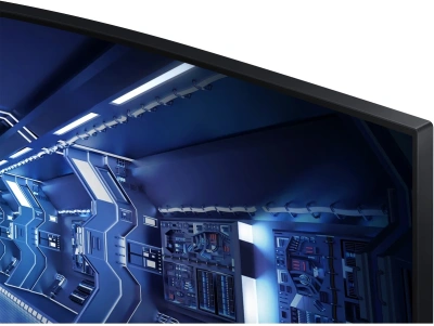 Монитор Samsung 34" Odyssey G5 LC34G55TWWPXEN черный VA LED 21:9 HDMI матовая 250cd 178гр/178гр 3440x1440 165Hz FreeSync Premium DP UW 5.6кг