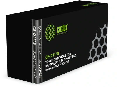 Картридж лазерный Cactus CS-D117S MLT-D117S черный (2500стр.) для Samsung SCX-4650/4655