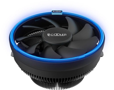 Устройство охлаждения(кулер) PcCooler E126M B одноцветная Soc-AM5/AM4/1200/1700/1851 черный 4-pin 26.5dB Al 90W 290gr Ret (R3-0120WBKBXX-GL)