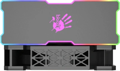 Устройство охлаждения(кулер) Bloody AC-16 ARGB Soc-AM5/AM4/1200/1700/1851 черный 4-pin 20-30dB Al+Cu 220W 590gr Ret (AC-16-ARGB220-BK)