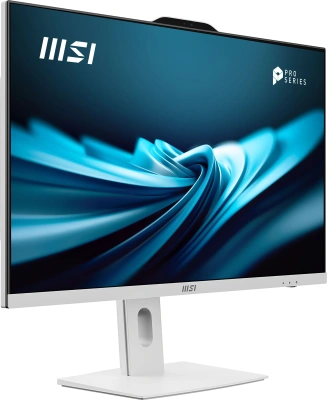 Моноблок MSI Pro AP272P 14M-619XRU 27" Full HD i3 14100 (3.5) 16Gb SSD512Gb UHDG 730 без ОС GbitEth WiFi BT 120W клавиатура мышь Cam белый 1920x1080