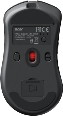 Мышь Acer Nitro OMR505 черный оптическая 12800dpi беспров. BT/Radio USB 5but (ZL.MCE11.01G)