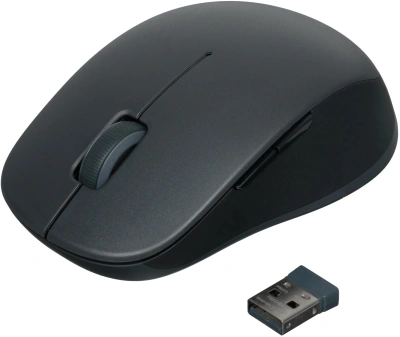 Мышь Xiaomi Dual-mode Wireless Mouse 2 черный оптическая 1200dpi silent беспров. BT/Radio USB для ноутбука 4but (BHR8850GL)