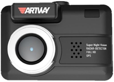 Видеорегистратор с радар-детектором Artway COMBO MD-105 черный 1080p 170гр. GPS