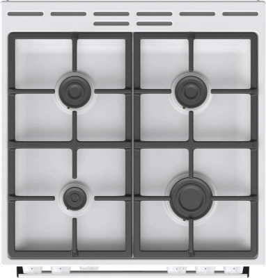 Плита Газовая Gorenje GG6A10WFFM белый (без крышки) реш.сталь