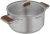 Кастрюля Rondell Fjord RDS-1792 5.2л. d=24см (с крышкой) стальной Кастрюля Rondell Fjord RDS-1792 5.2л. d=24см (с крышкой) стальной