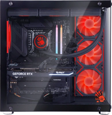 ПК Bloody BD-PC CZ79C3 MT i7 14700F (2.1) 64Gb SSD1Tb RTX5080 16Gb Windows 11 Home 64 GbitEth 850W черный (RUS) (2086028)