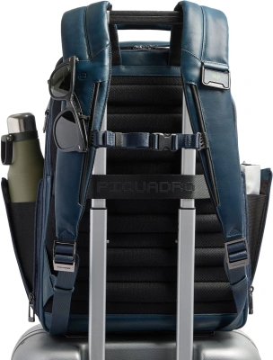 Рюкзак мужской Piquadro Victor CA7182W143/BLU синий натур.кожа