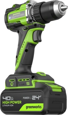 Дрель-шуруповерт Greenworks DD560 аккум. патрон:быстрозажимной (3708407CUB)