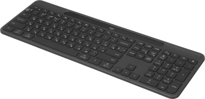 Клавиатура Logitech K980 графитовый беспроводная BT slim (920-013768)