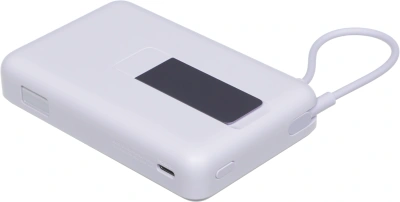 Мобильный аккумулятор Xiaomi Magnetic BHR08PAGL 10000mAh QC3.0/PD3.0 33W 3A USB-C беспров.зар. фиолетовый