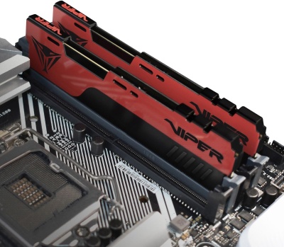 Память DDR4 2x32GB 3200MHz Patriot PVE2464G320C8K Viper Elite II RTL Gaming PC4-25600 CL18 DIMM UDIMM 288-pin 1.35В kit с радиатором Ret