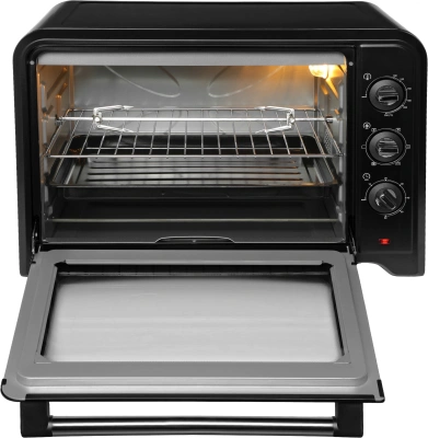 Мини-печь Hyundai MIO-HY106 60л. 2200Вт черный