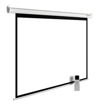 Экран Cactus 111" 200x200см MotoExpert CS-PSME-200x200-WT 1:1 настенно-потолочный рулонный белый (моторизованный привод)