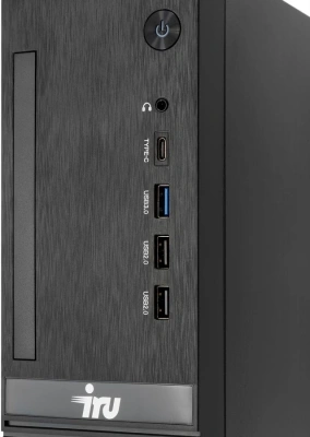 ПК IRU 310SC SFF Cel G6900 (3.4) 8Gb SSD256Gb UHDG 710 Windows 11 Pro GbitEth 200W черный (2152525)