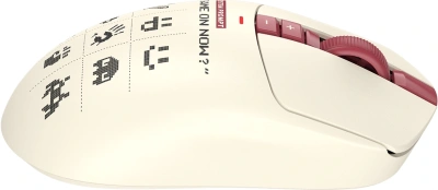 Мышь A4Tech Bloody R72 Ultra Duo белый/красный оптическая 20000dpi беспров. USB/USB-C 7but (R72 ULTRA DUO PIXELS RED)