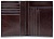 Кошелек мужской Piquadro Blue Square PU1393B2R/MO красное дерево натур.кожа