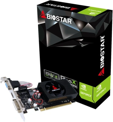 Видеокарта Biostar PCI-E 2.0 VN7313THX1 NVIDIA GeForce GT 730 2Gb 128bit GDDR3 700/1333 DVIx1 HDMIx1 CRTx1 HDCP Ret low profile