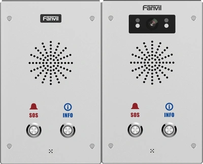 Видеопанель Fanvil i16SV-02 CMOS цвет панели: серебристый
