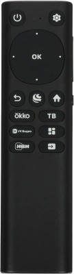 Телевизор LED Sber 50" SDX-50U5500DBB Салют ТВ Frameless черный 4K Ultra HD 60Hz DVB-T DVB-C DVB-S USB WiFi Smart TV