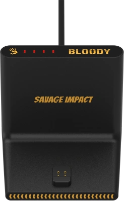 Мышь A4Tech Bloody R72 Ultra Duo Renegade черный оптическая 20000dpi беспров. USB/USB-C 7but