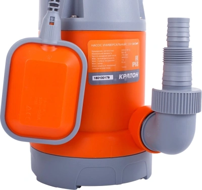 Насос дренажный Кратон D/CWP 900Вт 14000л/час центробежный (5 04 02 014)