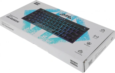 Клавиатура GMNG GG-KB500XW механическая черный USB беспроводная BT/Radio Multimedia for gamer LED (1910516) кабель 1.8м
