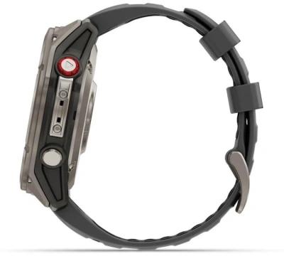Смарт-часы Garmin Fenix 8 Pro 51мм 1.4" AMOLED корп.серебристый рем.желтый разм.брасл.:127-225мм (010-03199-11)