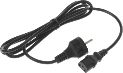 Шнур питания Lanmaster LAN-PP13/SH-1.8-BK C13-Schuko проводник.:3x0.75мм2 1.8м 220В 10А черный