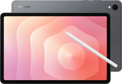 Планшет Samsung Galaxy Tab S11 BSM-X736B 9400 Plus (3.73) 8C RAM12Gb ROM256Gb 11" AMOLED 2X 2560x1600 5G eSIM Android 15 серый 13Mpix 12Mpix BT WiFi microSD 2Tb 8400mAh