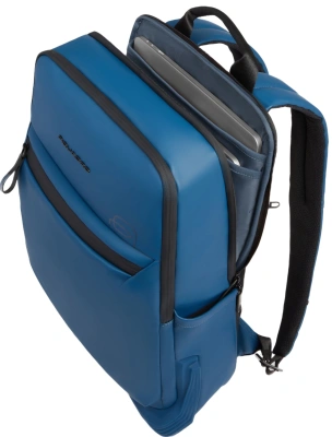 Рюкзак мужской Piquadro Corner 2.0 CA6465C2OW/AV серо-голубой полиуретан/полиэстер