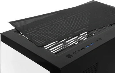 Корпус Accord ACC-ZA11B AR черный без БП ATX 3x120mm 1xUSB2.0 2xUSB3.0 audio bott PSU