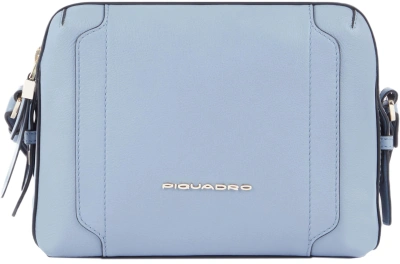 Сумка кросс-боди женская Piquadro Circle BD4870W92/AZ3 голубая натур.кожа