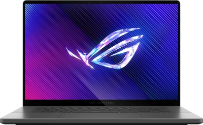 Ноутбук Asus ROG Zephyrus G16 GU605CM-QR111 Core Ultra 7 255H 32Gb SSD1Tb NVIDIA GeForce RTX 5060 8Gb 16" OLED 2.5K (2560x1600) без ОС grey WiFi BT Cam Bag (90NR0M21-M005A0)