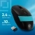 Мышь Оклик 310MW черный/синий оптическая 3200dpi беспров. USB для ноутбука 4but (1869090) Мышь Оклик 310MW черный/синий оптическая 3200dpi беспров. USB для ноутбука 4but (1869090)