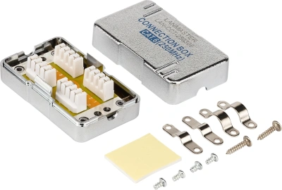 Соединитель Lanmaster LAN-CNB-STP6 белый