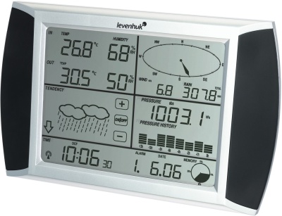 Погодная станция Levenhuk LP300 серебристый/черный