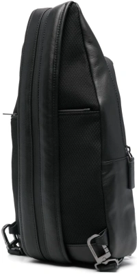 Рюкзак слинг мужской Piquadro Urban CA6540UB00/N черный натур.кожа