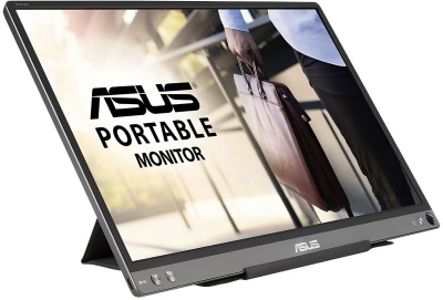 Монитор Asus 15.6" ZenScreen MB16ACE темно-серый IPS LED 16:9 матовая 220cd 178гр/178гр 1920x1080 60Hz FHD USB 0.8кг