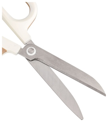 Ножницы Deli ENS056-WT Nusign офисные 145мм титановое покрытие сталь белый (упак.:1шт) блистер