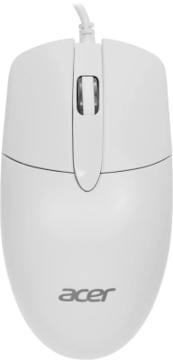 Мышь Acer OMW300 белый оптическая 1200dpi USB 3but (ZL.MCECC.01V)