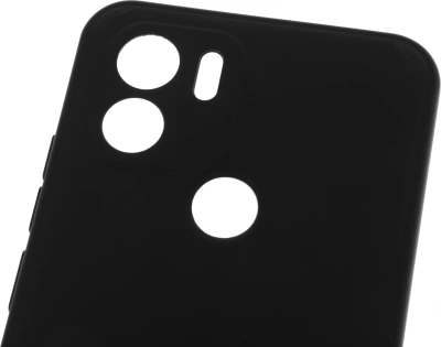 Чехол (клип-кейс) BoraSCO для Xiaomi Redmi A1+ Silicone Case черный (70938)