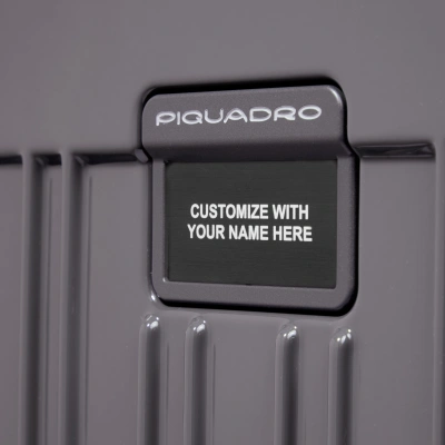 Чемодан Piquadro POP BV4427POP/GR 46x69x27см 67л. 4.43кг. поликарбонат/алюм. серый глянц.