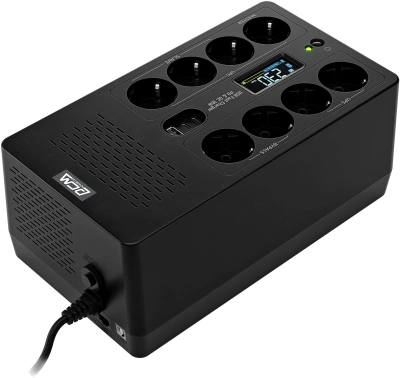 Источник бесперебойного питания Powercom Fly FLY1050EU 630Вт 1050ВА черный