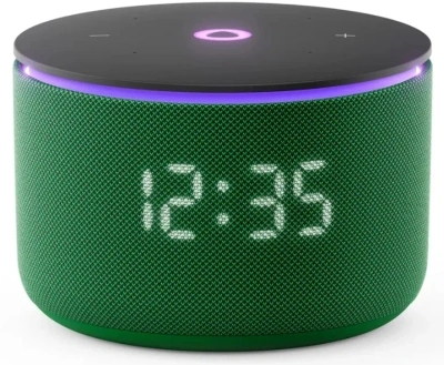 Умная колонка Yandex Станция Мини 3 Про Алиса зеленый 18W 1.0 BT/Wi-Fi (YNDX-00059GRN)